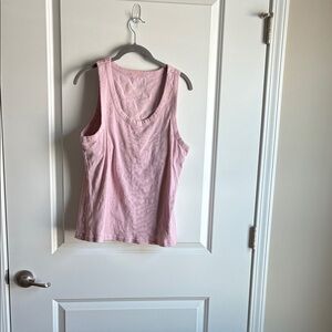 Elegant Pink Women's Tank Top